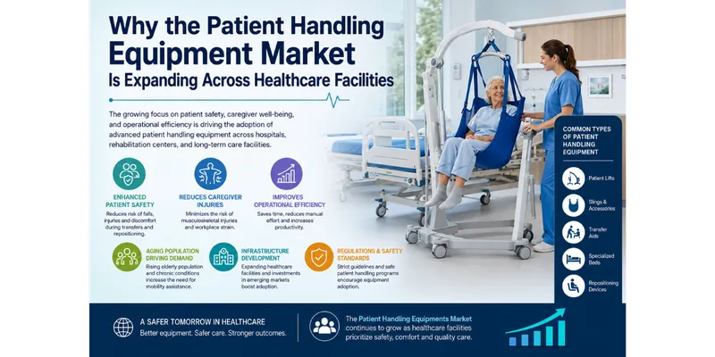 Patient Handling Equipment Market Expands as Healthcare Facilities Prioritize Safety and Mobility